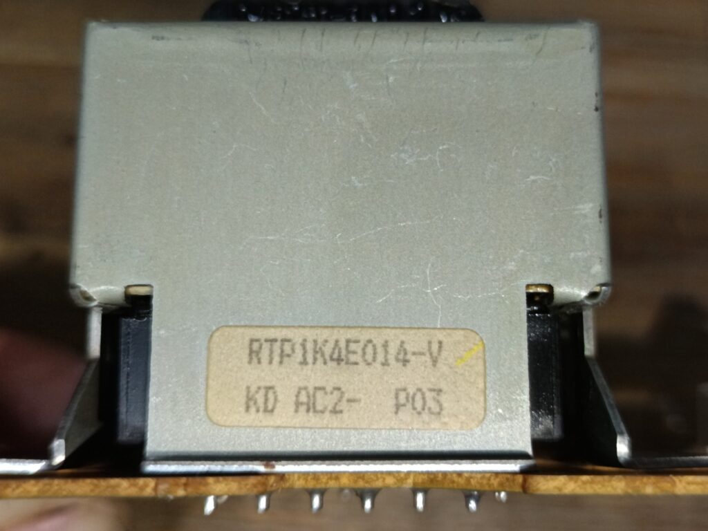 Transformator Technics, RJB0598A