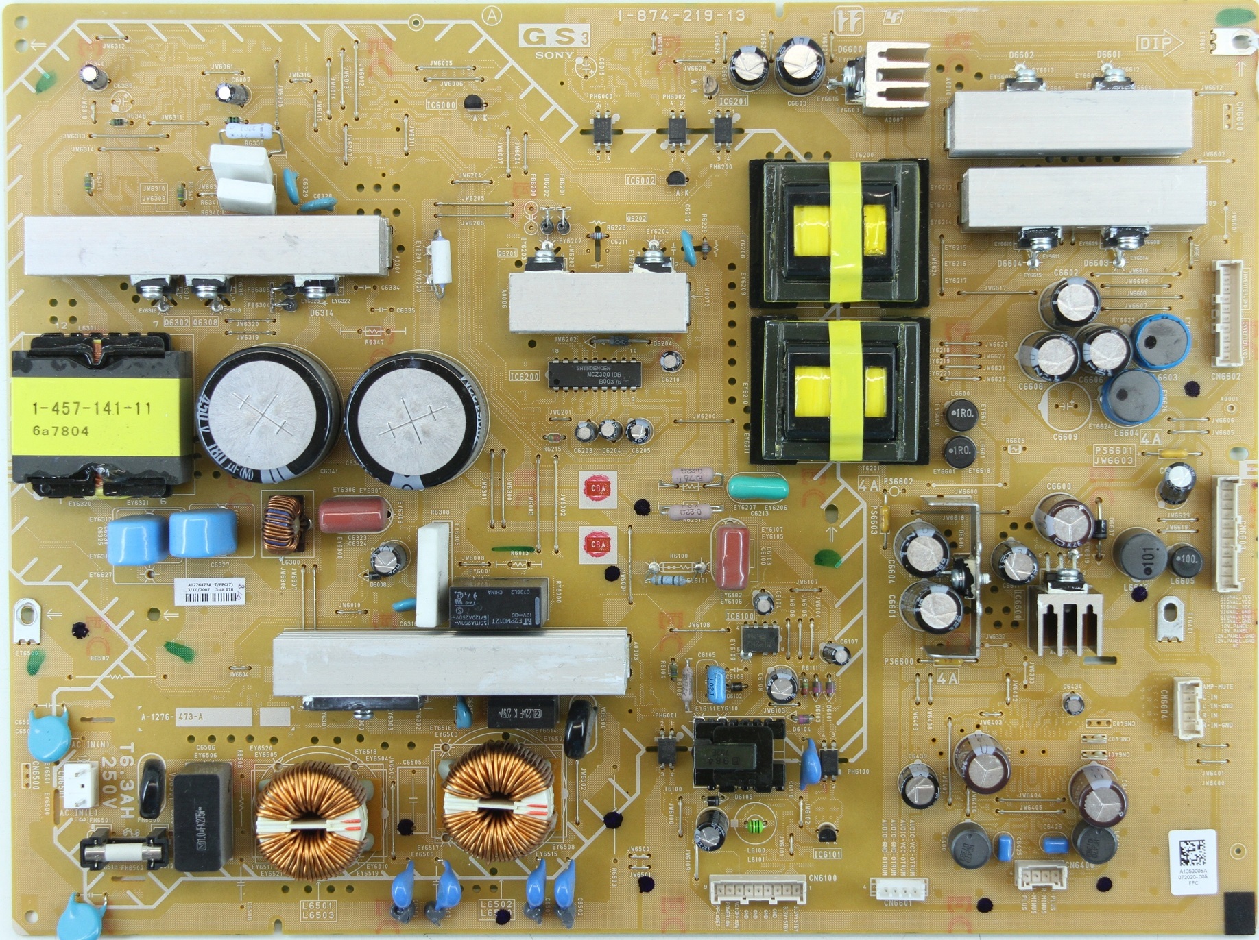Power Supply Sony, 1-874-219-13, GS3