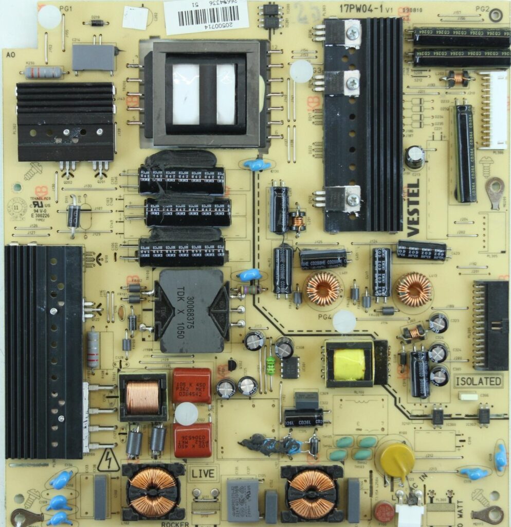 Power Supply Vestel, 17PW04-1 V1