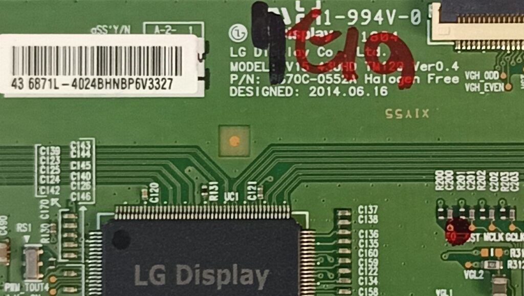 T-con LG, 6879C-0552A