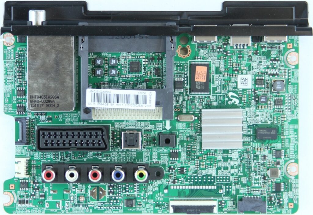 Mainboard Samsung, BN41-02098B, HIGH_NT14L_2098B_EU_MIDDLE