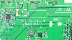 Mainboard LG, EAX64307906, GP4, LD22*/LC22* - imagine 2