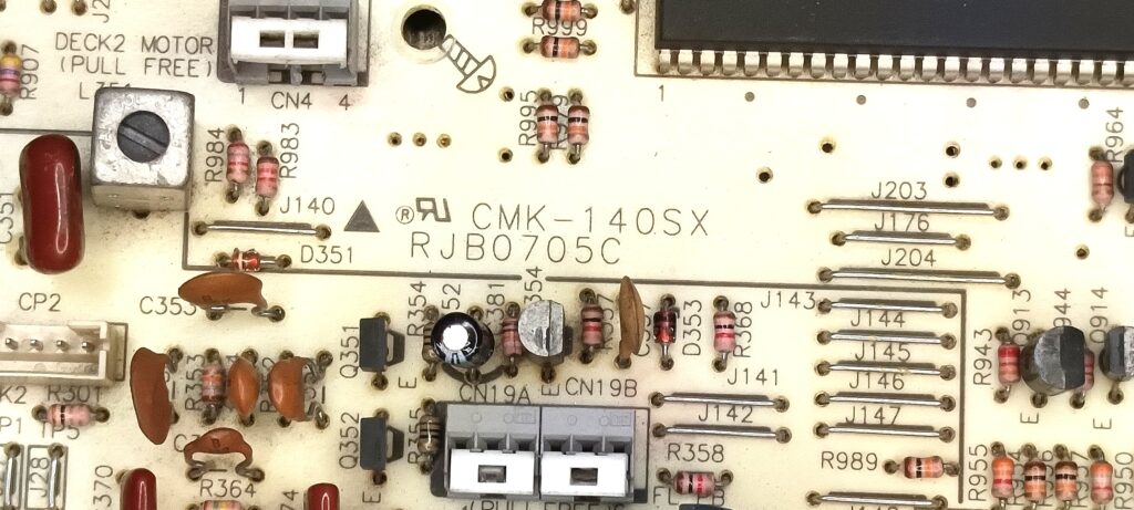 Mainboard Technics, RS-TR333, RJB0705C