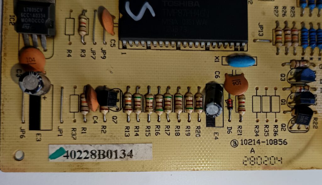 Mainboard A/C, 10214-10856, 40228B0134
