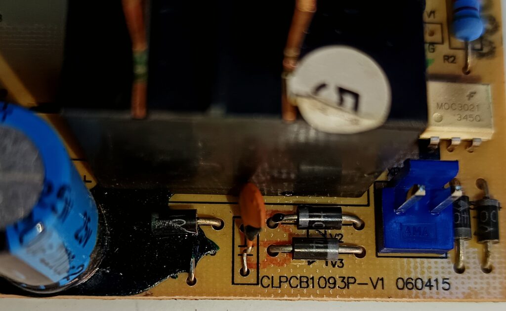 Mainboard A/C, CLPCB1093P-V1, 060415