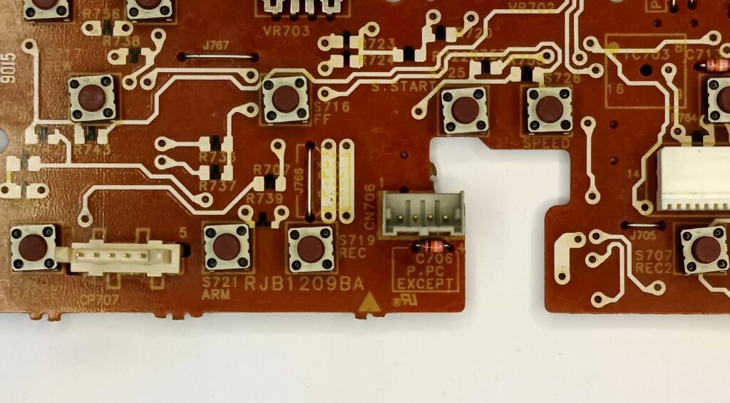 Fluorescent FL PCB, Technics, RJB1209BA