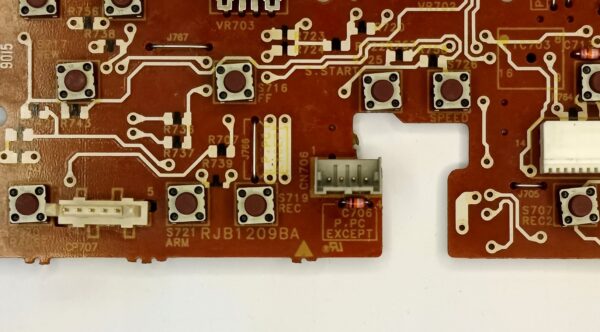 Fluorescent FL PCB, Technics, RJB1209BA - imagine 2