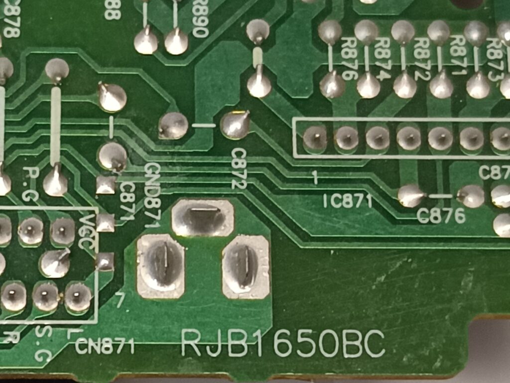 Audio Board Technics, RJB1650BC, SL-PG490