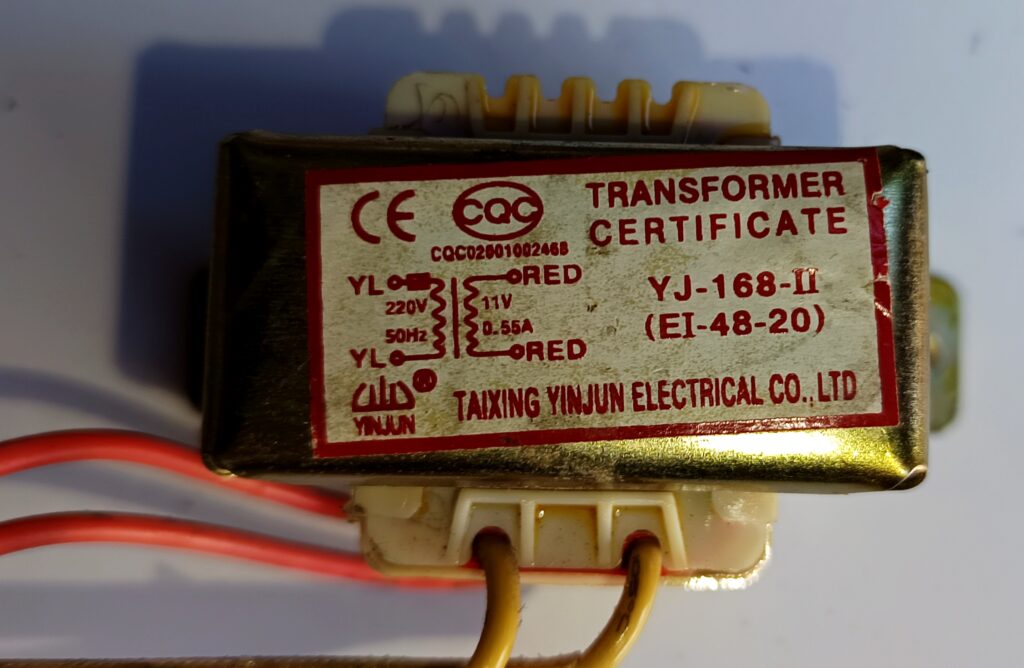 Transformator A/C, YJ-168-II, EI-48-20