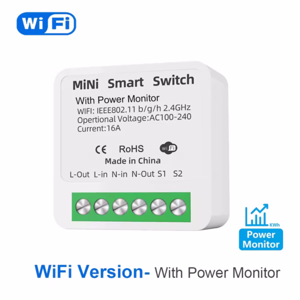Smart switch wi-fi, ZigBee, Tuya Smart Alexa și Google Home